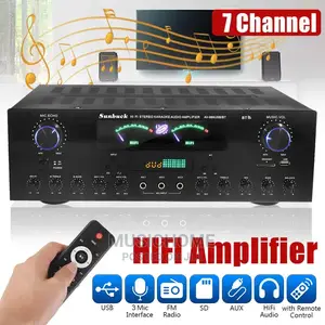 Big Power Ceiling/Wall Speakers Bluetooth Amplifier