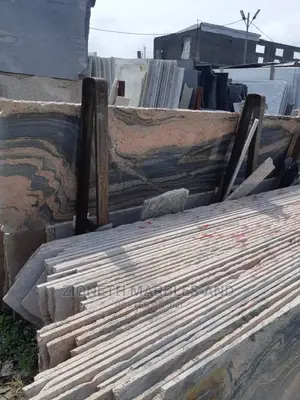 Nigerian Red Granite Marble Slab