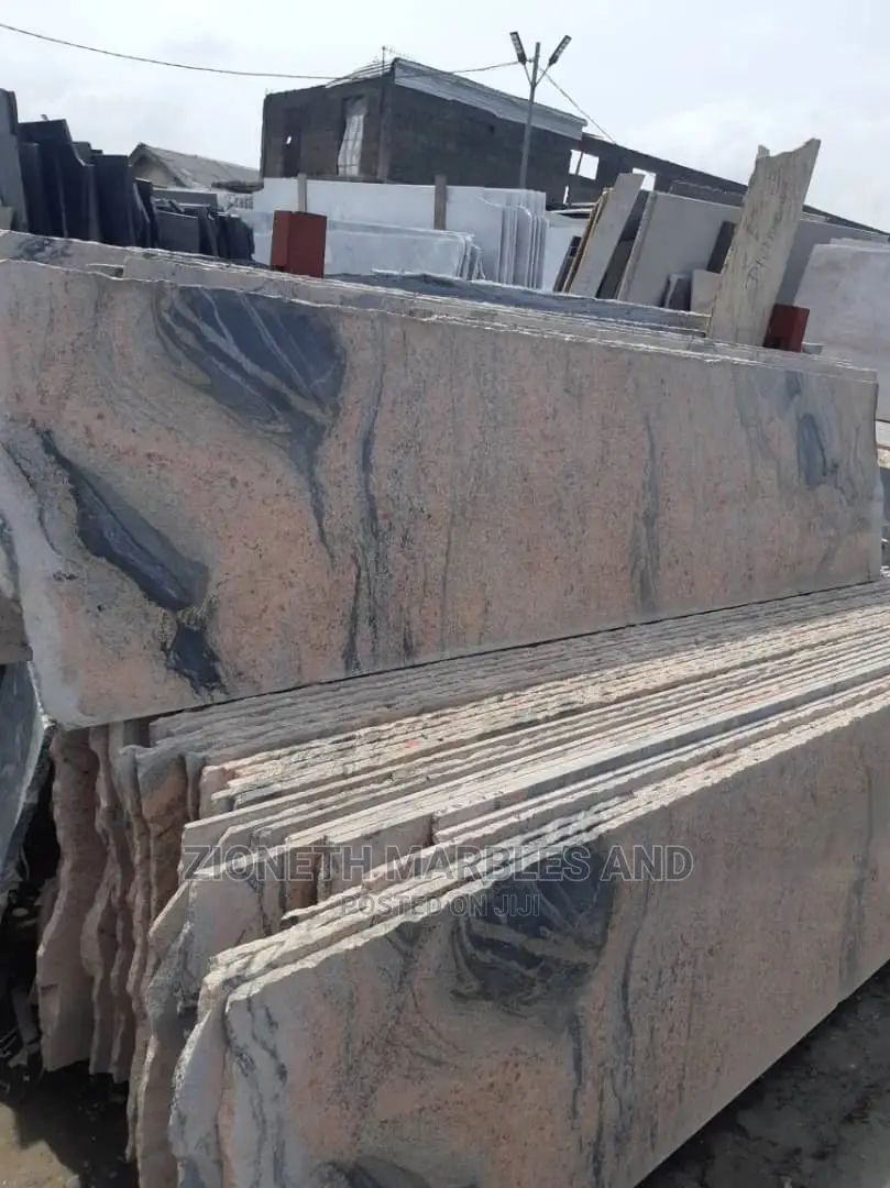Nigerian Red Granite Marble Slab