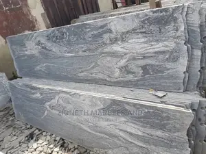 Nigerian Black Juprano Granite Marble Slab