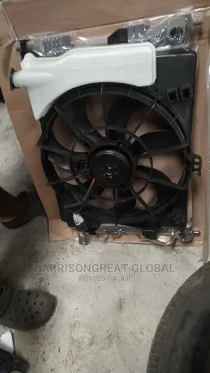 Complete Radiator With Fan and Condenser for Kia Rio 2018