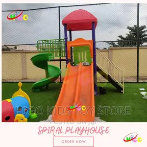 Double Slide Playhouse