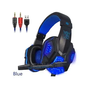 Mic LED Light for Computer PC Gaming Stereo Audio Headset
