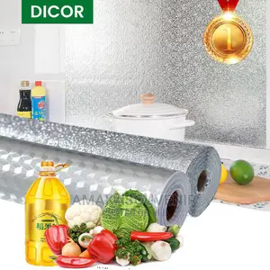 Wallpaper Oil Proof Water Proof Kitchen Cabinets Wallsticker