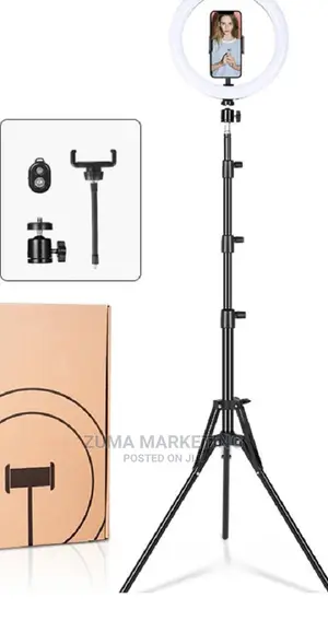 10'' LED Ring Light With Remote Control and Tripod Stand