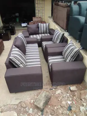 A 7 Seater Sofa, Made With Quality Fabrics