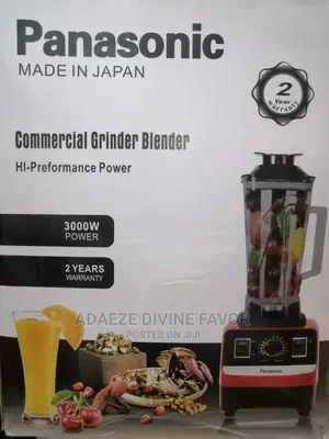 Panasonic Commercial Grinder Blender