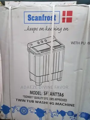 Scanfrost Twin Tub Washing Machine