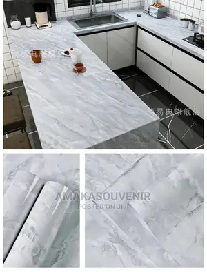 Waterproof Marble Wallpaper Self Adhesive
