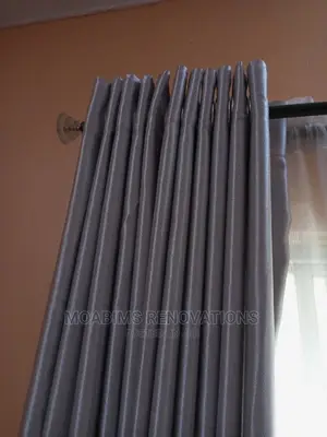 Classy Sliver Curtain Fabric