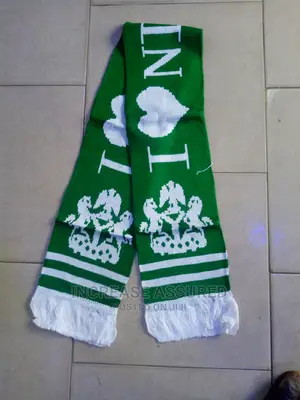 Muffler Decked With Nigeria Coat of Arms