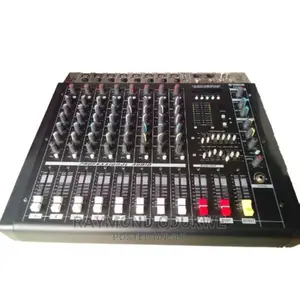 Professional 8 Channels Powered Mixer With Usb
