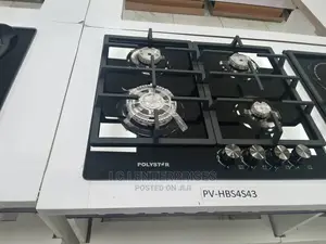 Polystar 4 Burner Gas Hob Pv-Gt60g4 + Ignition