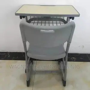 New Design Brown School Chairs And Table