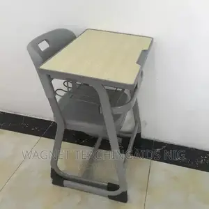 New Design Brown School Chairs And Table