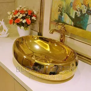Gold Counter Top Basin
