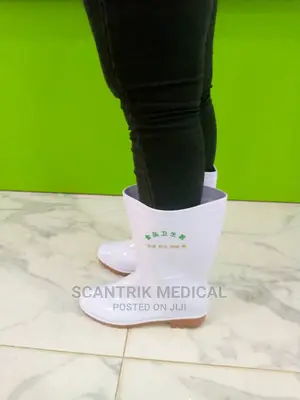 Hospital Cheap White Boots