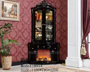 New Modern Wine Bar With Fire Display Lights