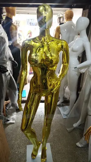 Chrome Busty Size 12 Female Mannequin