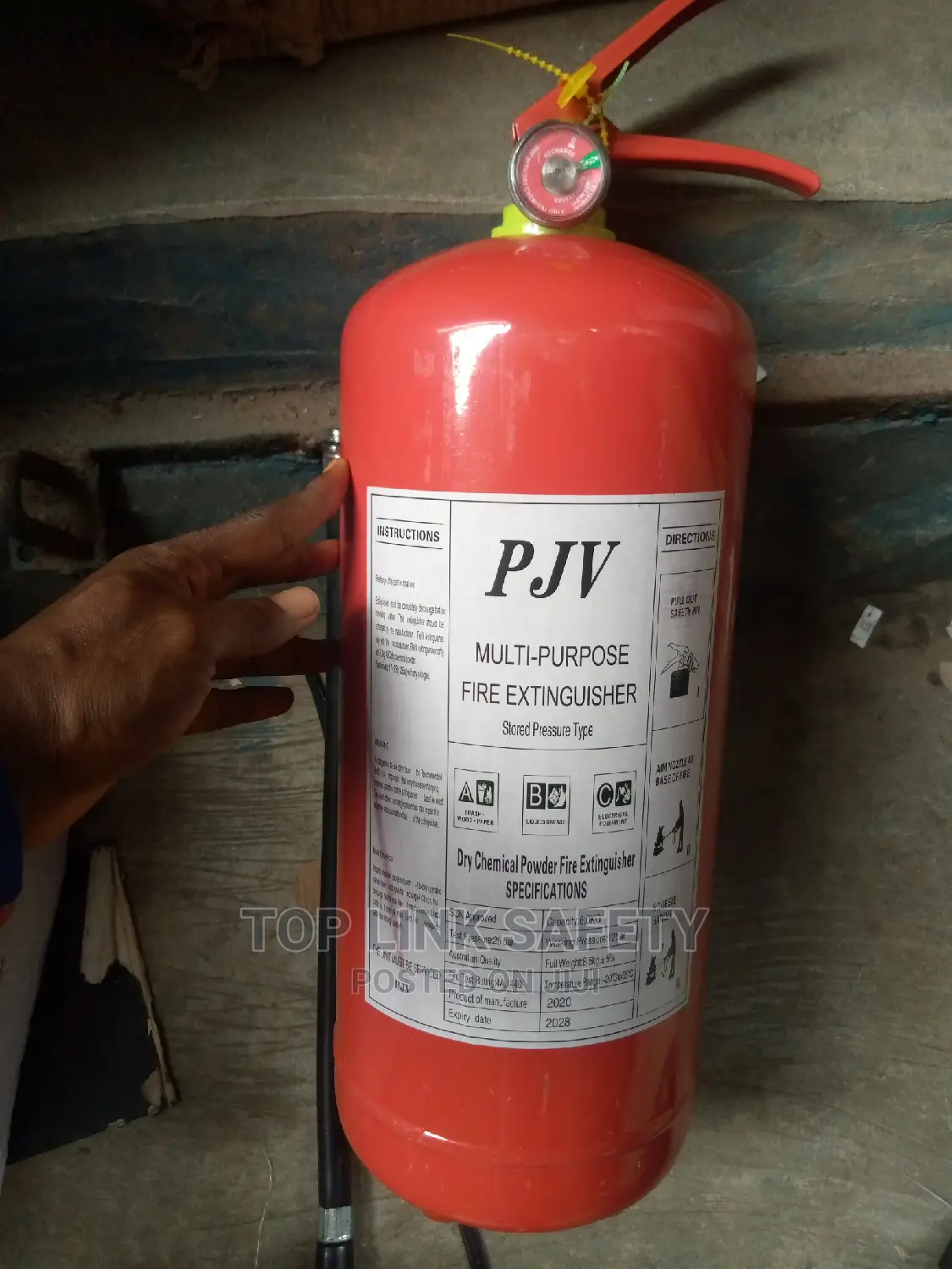 6kg Fire Extinguisher Multi-Purpose
