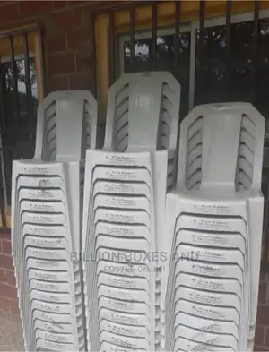 Slim White Plastic Chair for Church and Events With Delivery