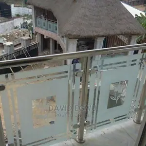 Glass Balcony Stainless Rail