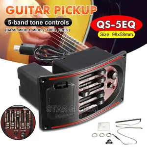 Band EQ Equalizer Preamp Guitar Pickup Kit