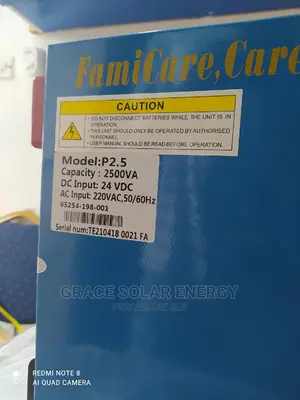 2.5KVA Famicare Inverter