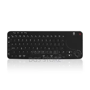 Green Dual Mode Portable Wireless Keyboard With Touchpad