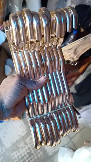 10 Pieces Gold Luxury Display Clothes Hangers