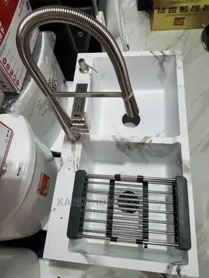England Double Bowl Kitchen Sinks ( Marble White)