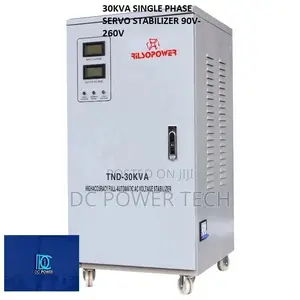 30kva Single Phase Servo Stabilizer 90v-260v