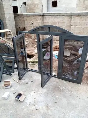 Dark Grey Casement Windows