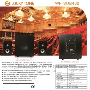 500 Watts Ceiling Speaker Subwoofer With Wifi