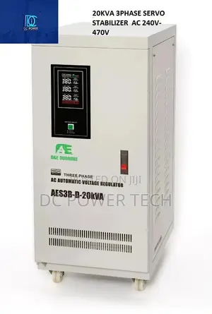20kva 3phase Servo Stabilizer 240v-470v