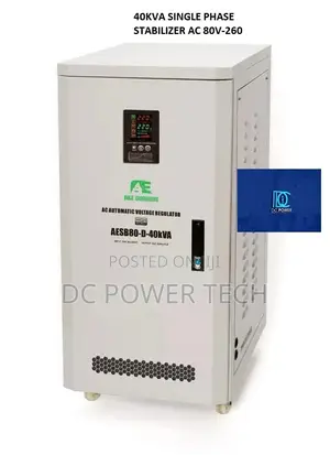 40kva Single Phase Stabilizer AC 80v-260v