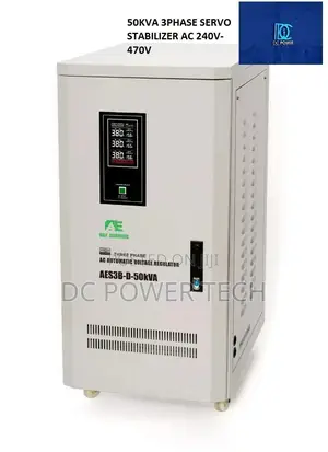 50kva 3phase Servo Stabilizer 240v-260