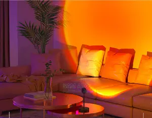 Desk Lamp USB Sunset Projector Light for Photo Deco