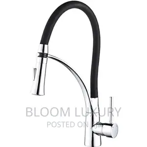 Chrome Flexible Kitchen Sink Faucets