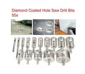 Hole Saw, 12 PCS Diamond Drill Bits 6-50mm