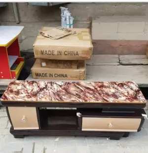 Brown And Gold Tvstand For Sale