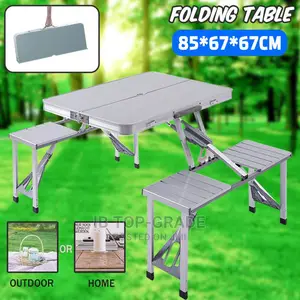 Waterproof Durable Aluminium Alloy Folding Table Desk