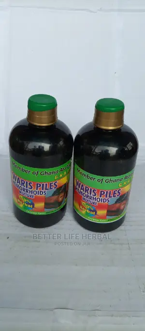 Warris Piles (Heorrhoids) Herbal Mixture.
