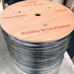 CCTV Camera Cable Rg59 With Power by 305 Meters