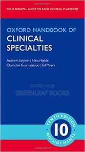 Oxford Handbook of Clinical Specialties Tenth Edition