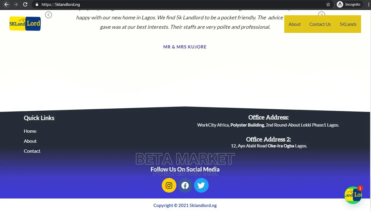 Website Design and Development
