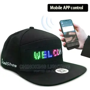 LED Smart Cap Animated Display