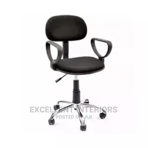 Computer Office Chair With Iron Leg.
