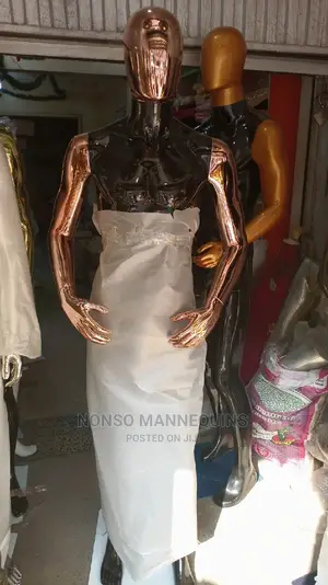 Black and Bronze Male Mannequin