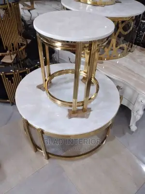 Marble Round Center Table